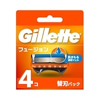 Amazon.co.jp: Gillette P&G ジレット フュージョン マニュアル 替刃 4